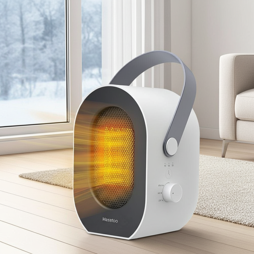 Fan Heater 2 Modes Mini Portable Electric Great Design 600W New