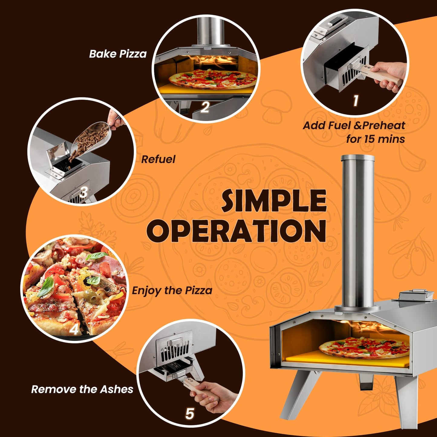Portable Pizza Oven