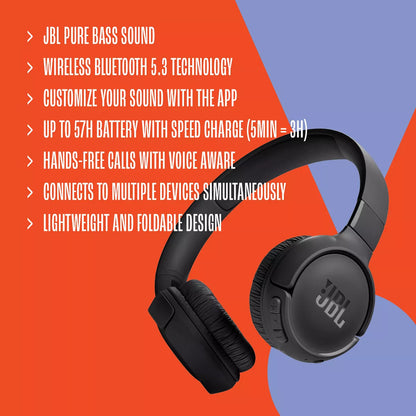 JBL Tune 520BT Headphones
