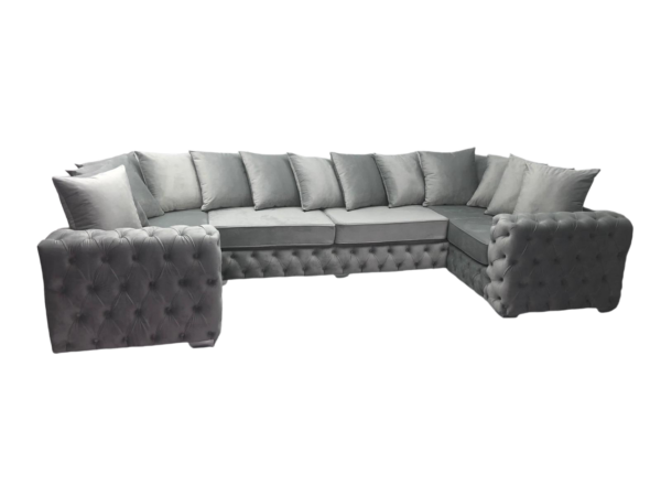 Ashton Fully Chesterfield U-Shape Corner Sofa